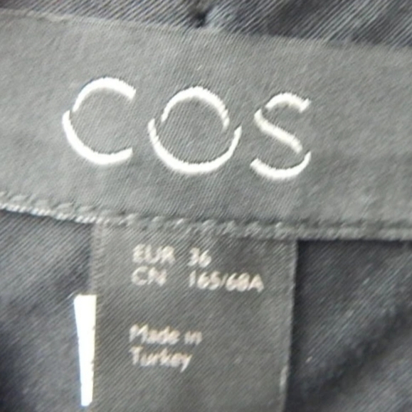 COS Wool Wide Leg Crop Pants - Picture 3 of 4